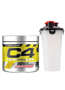 Cellucor C4 Original Explosive Pre-Workout Supplement ,30SERVING(CHERRY LIMEADE) WITH SHAKER